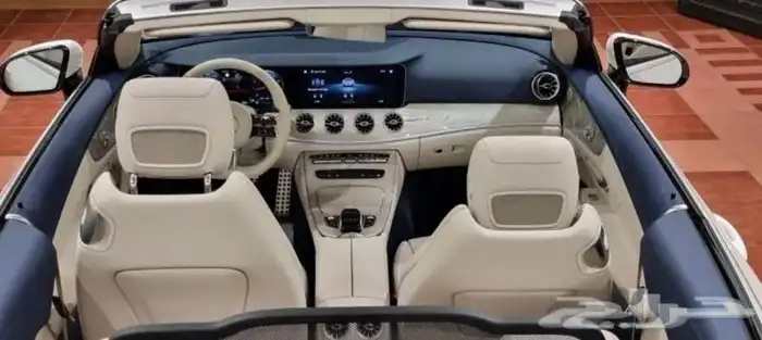 مرسيدس E200 كشف لون مميز 2022 6