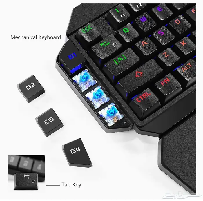 كيبورد قيمنق K50 3