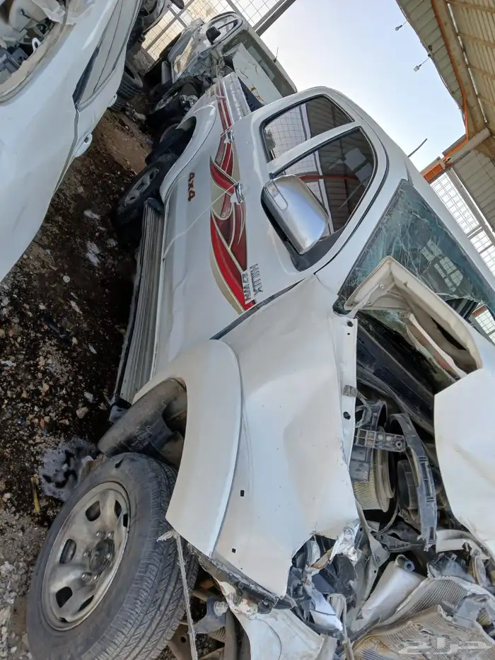 هايلكس دبل تشليح الجزيره 4