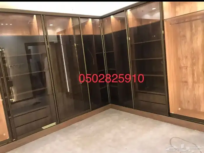 تفصيل غرف ملابس 7