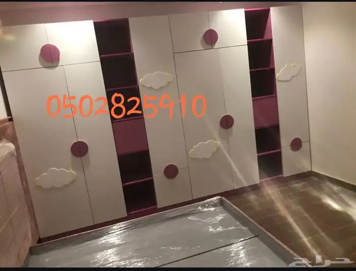 تفصيل غرف ملابس 2