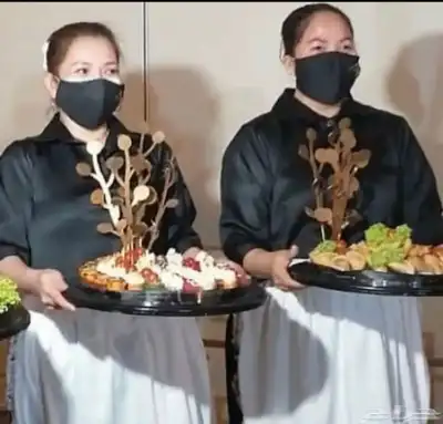 مغطرفه ومرحبه مضيفات وقهوجيه دي جي نساء 1