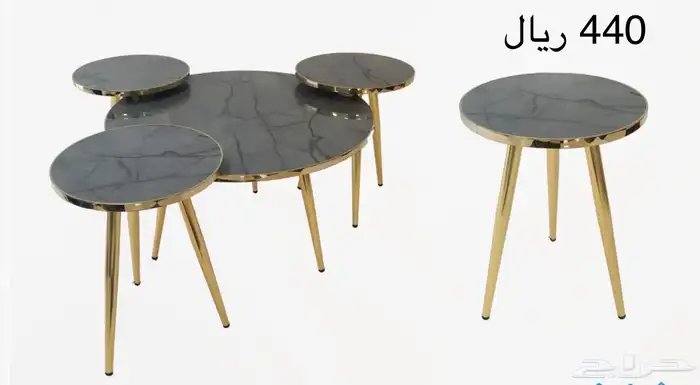 طقم طاولات 5 قطع 8