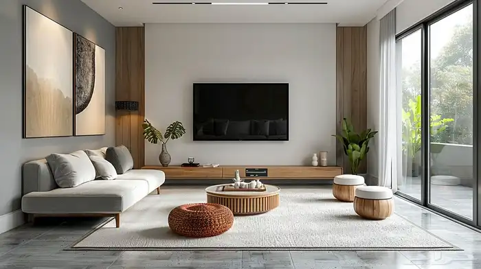 تصميم ديكور داخلي 3D بسيط ومميز مصمم ديكورات بجودة عالية 0