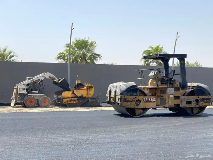 مقاول اسفلت مقاولات اعمال سفلتة الطرق مصانع مستودعات مواقف 0