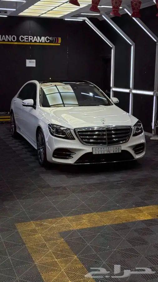 مرسيدس S560 2018 جفالي 6 ازارير 2