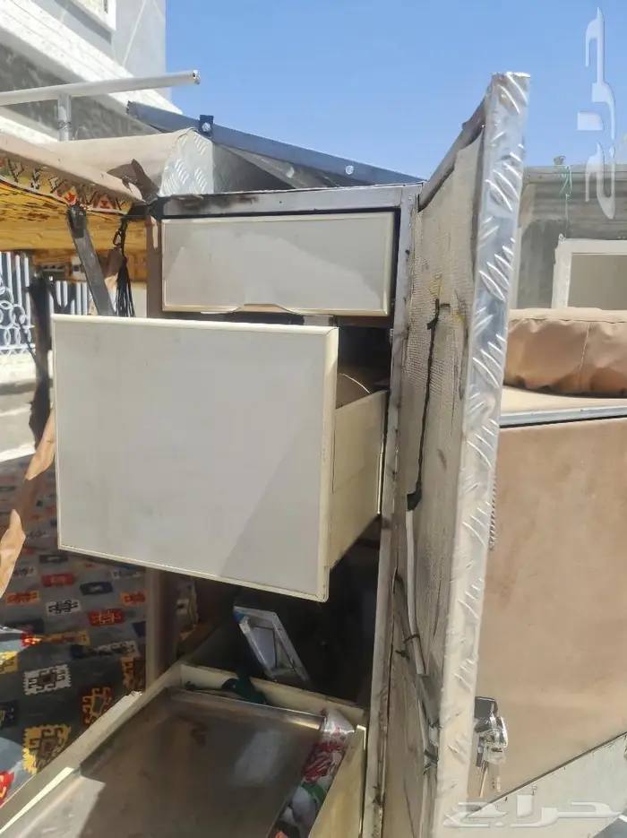 مقطورة قلص عربة رحلات وعفش 2