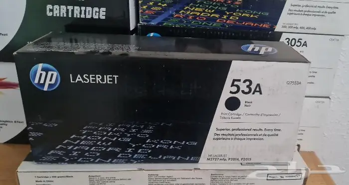 أحبار طابعة hp 305 A أصلية وhp وكانون 0