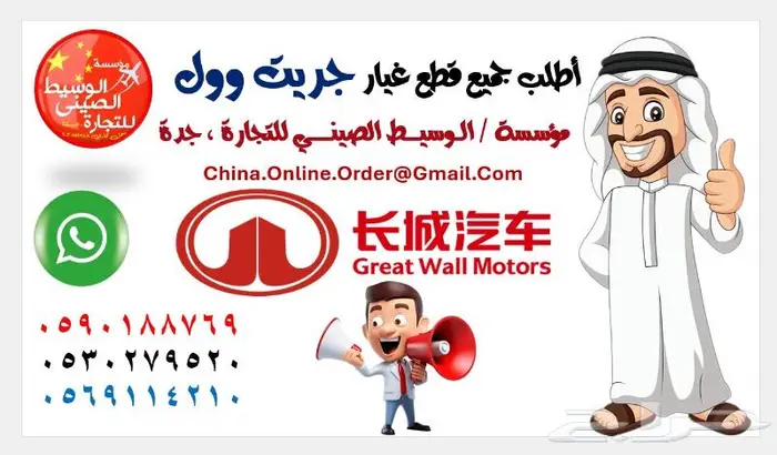 قطع غيار جميع السيارات الصينية توصيل لجميع المدن. 14