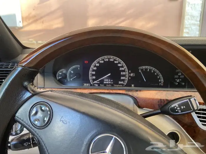 مرسيدس بانوراما للجادين فقط 2006 ابيض s350 2