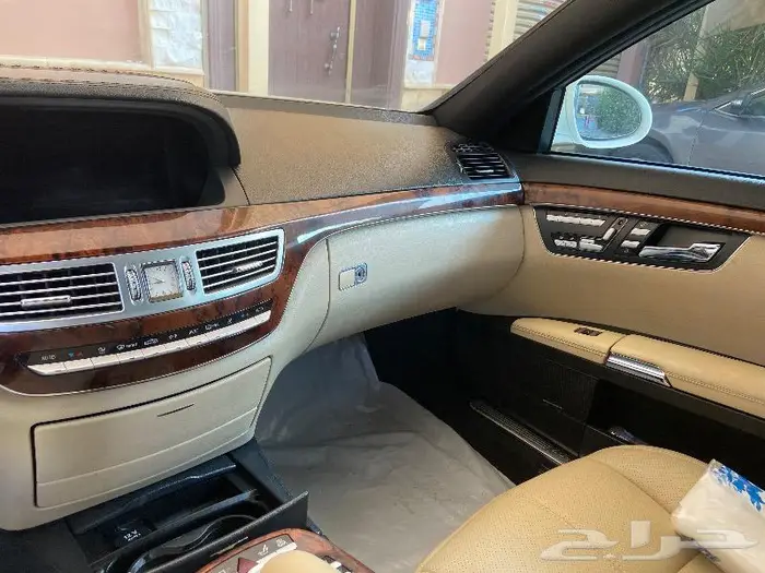 مرسيدس بانوراما للجادين فقط 2006 ابيض s350 4