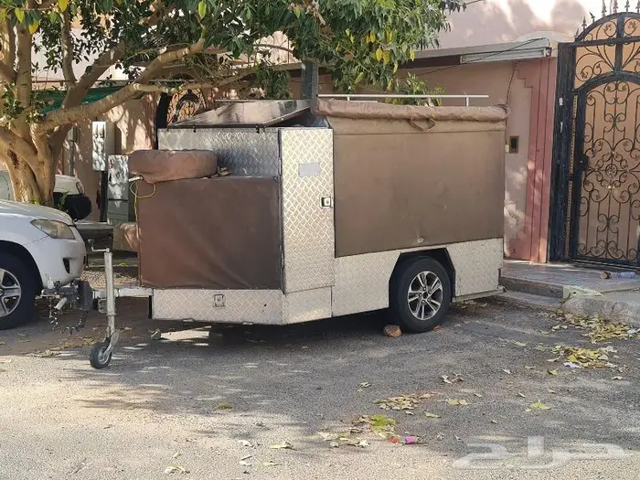 مقطورة قلص عربة رحلات وعفش 0