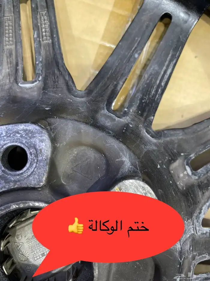 جنوط بورش كايين GTS مقاس 21 اصلي وكالة موديل 2015 6
