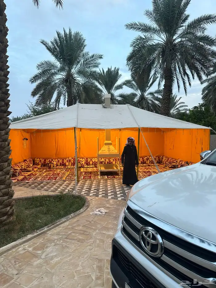 بيوت شعر جديدة ابيض وسود جميع لمقاسات وخيم 22