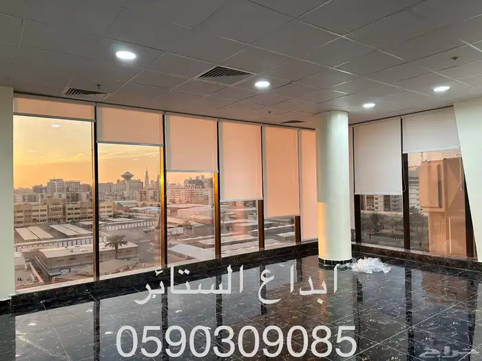 ستائر رول ستائر ويفي كهربائي 10