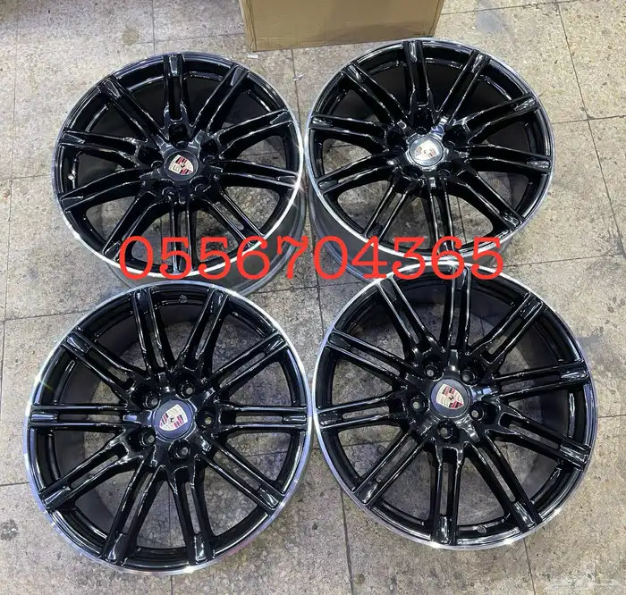 جنوط بورش كايين GTS مقاس 21 اصلي وكالة موديل 2015 11
