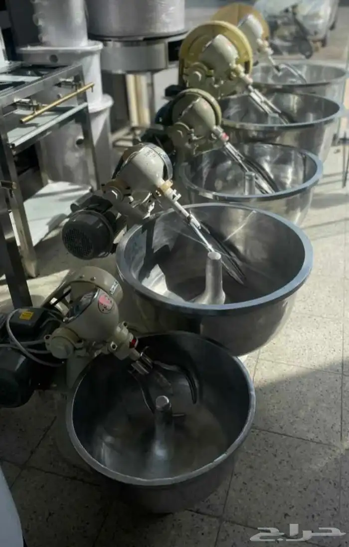 عجانة سوري معدات بوفية عجانات إعمال أستيل فرادات عجين 0