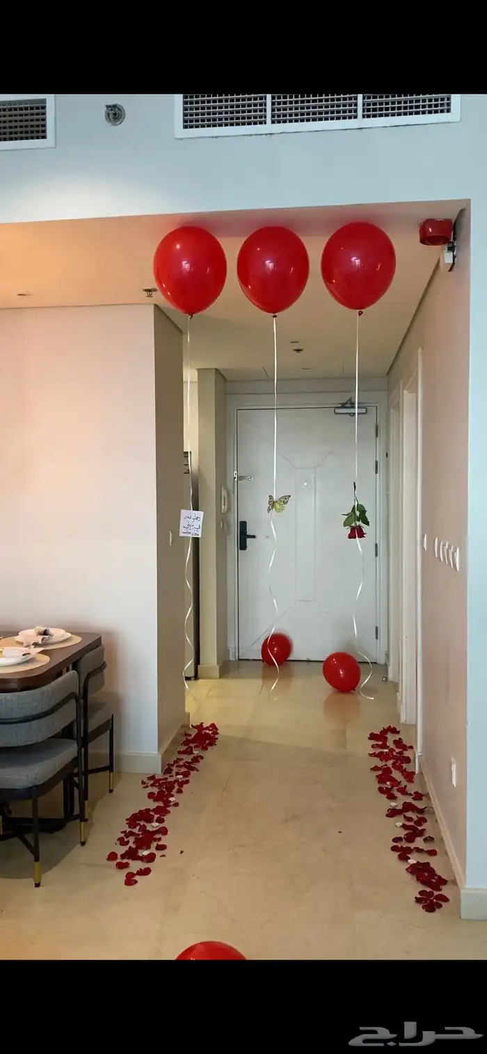 حجز شقه في برج داماك شامل التنسيق ذكرى زواج وغرف عرسان 8