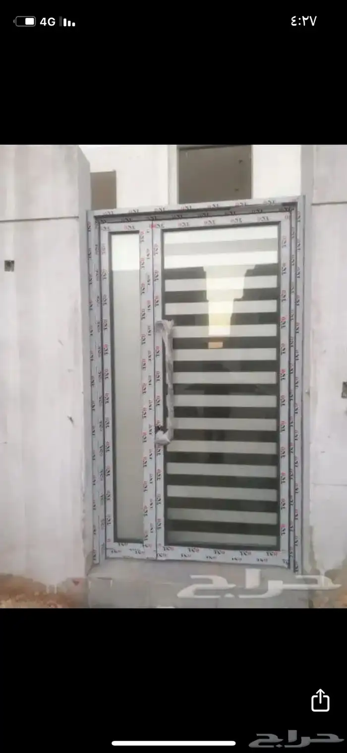 ابواب ودريش المنيوم وشباك 5