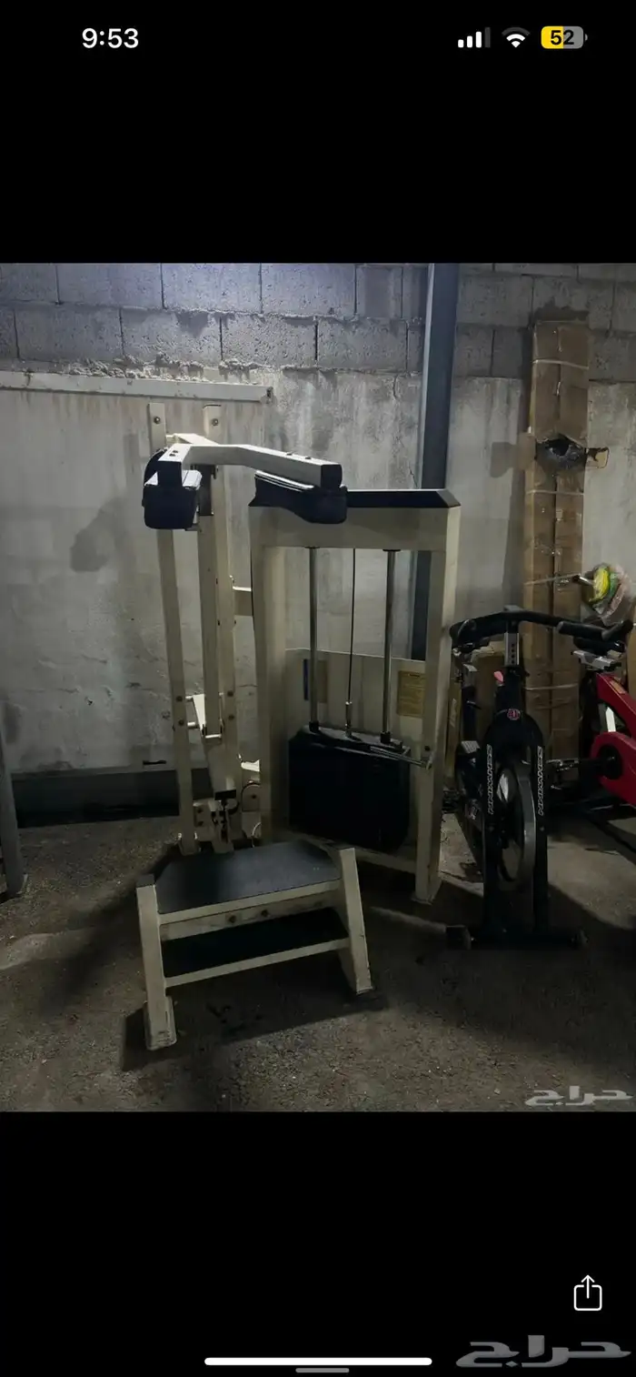 اجهزة تمارين رياضية تجهيز اندية اوزان سميث بور رك كيبل دنابل 47