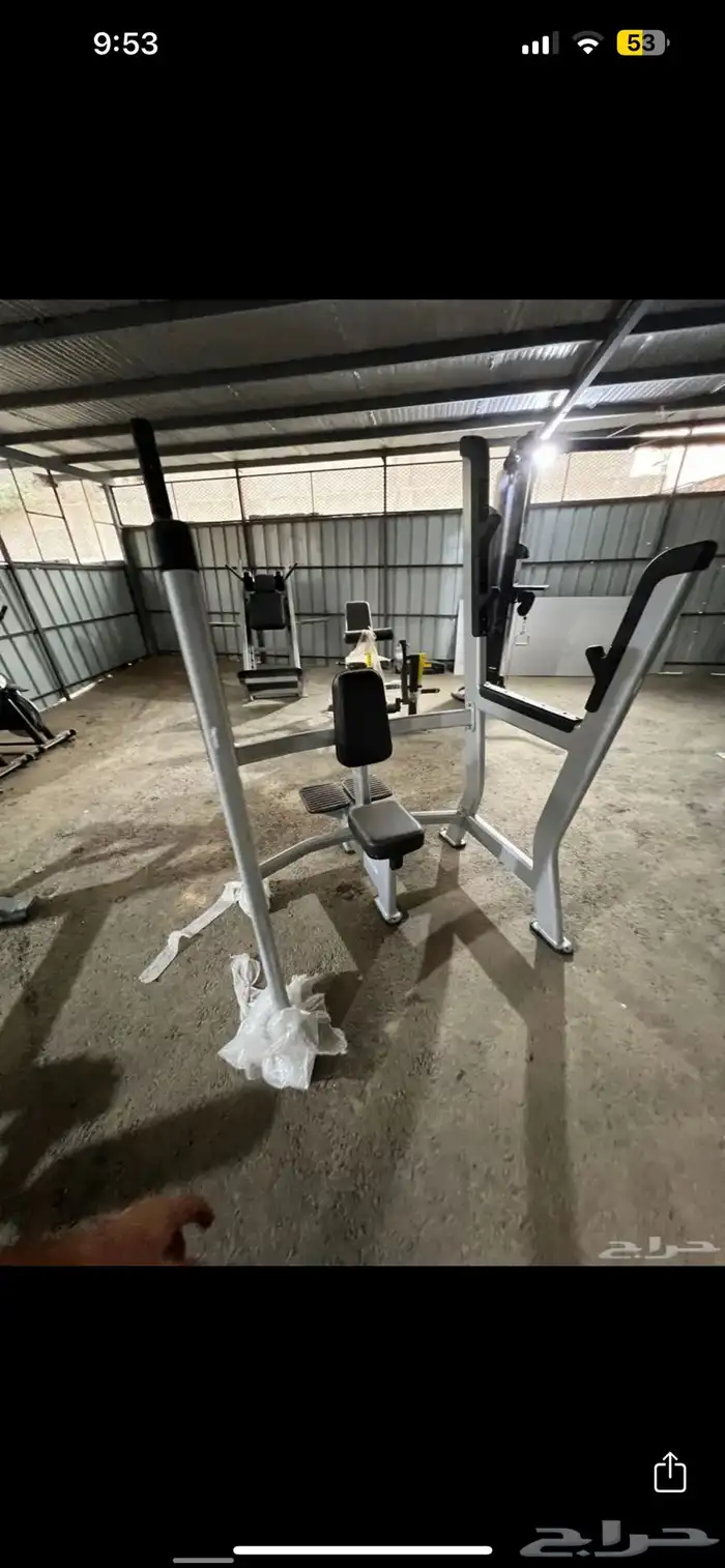 اجهزة تمارين رياضية تجهيز اندية اوزان سميث بور رك كيبل دنابل 79