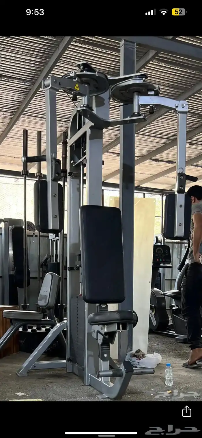 اجهزة تمارين رياضية تجهيز اندية اوزان سميث بور رك كيبل دنابل 44