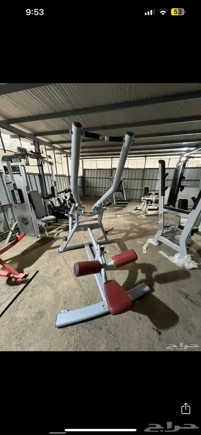 اجهزة تمارين رياضية تجهيز اندية اوزان سميث بور رك كيبل دنابل 78