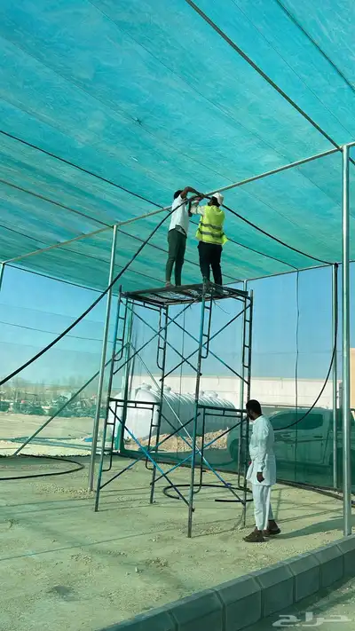 تركيب مشاتل زراعيه عادي  مكيف 5