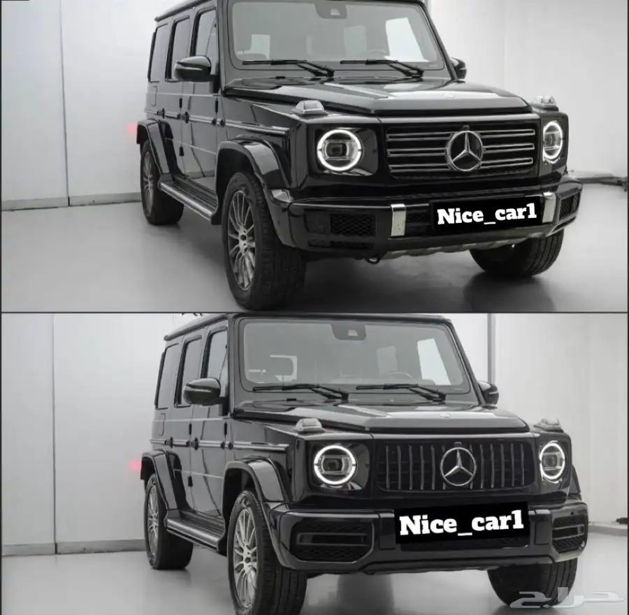 تعديل جي كلاس G500 الى G63 -دعامية G63 4