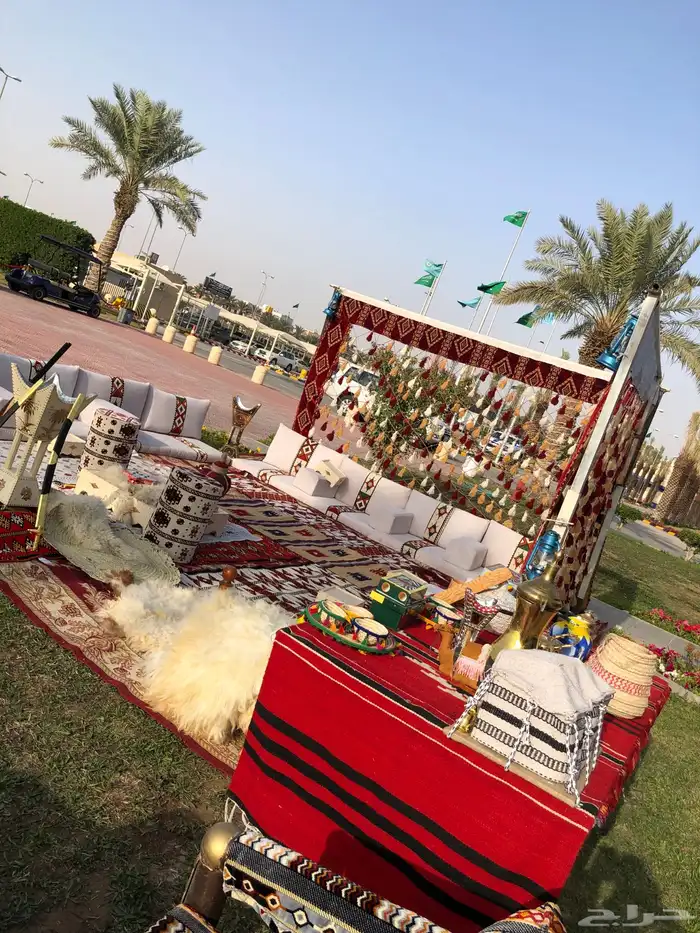 تاجير خيام وبيوت شعر مع التراث 0