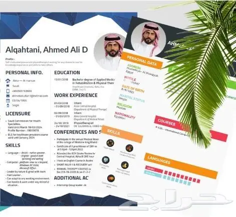 تصميم وانشاء السيرة الذاتية CV Reseum بطريقة احترافية 2