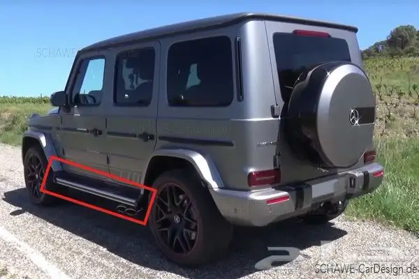 تعديل جي كلاس G500 الى G63 -دعامية G63 17