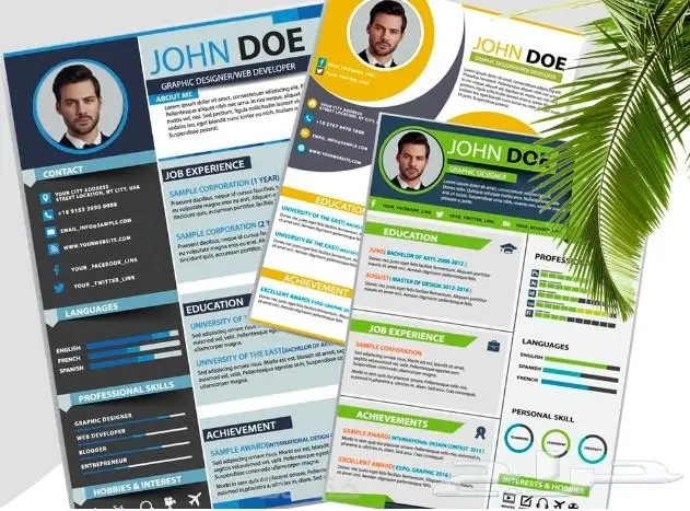 تصميم وانشاء السيرة الذاتية CV Reseum بطريقة احترافية 1