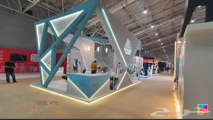 تصميم و تنفيذ بوثات المعارض 1