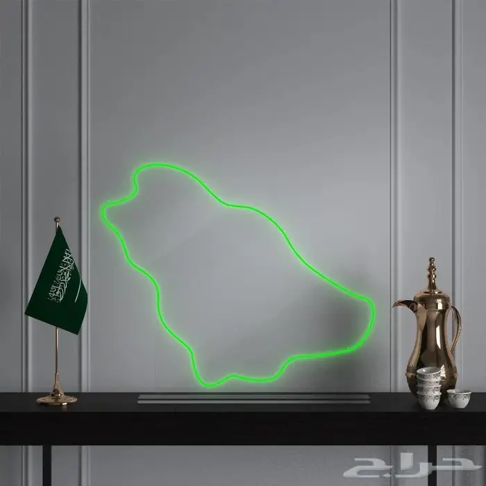 اليوم الوطني لوحات نيون 4