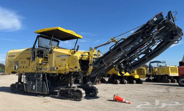 قشاطه اسفلت بوماج موديل 2014 للبيع رقم القطعة 1991 2