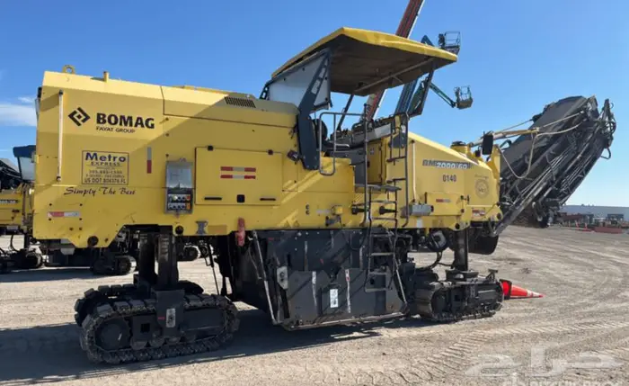 قشاطه اسفلت بوماج موديل 2014 للبيع رقم القطعة 1991 1