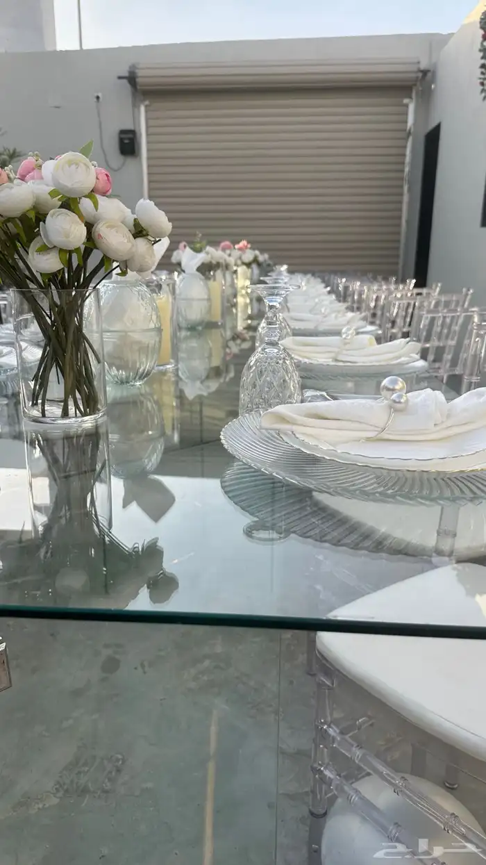 تنسيق طاولات الطعام وكراسي حفلات 30