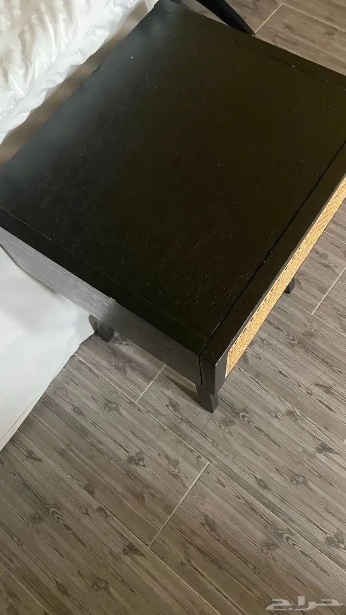 طاولة سرير جانبية اتش اند ام HM راتان 3