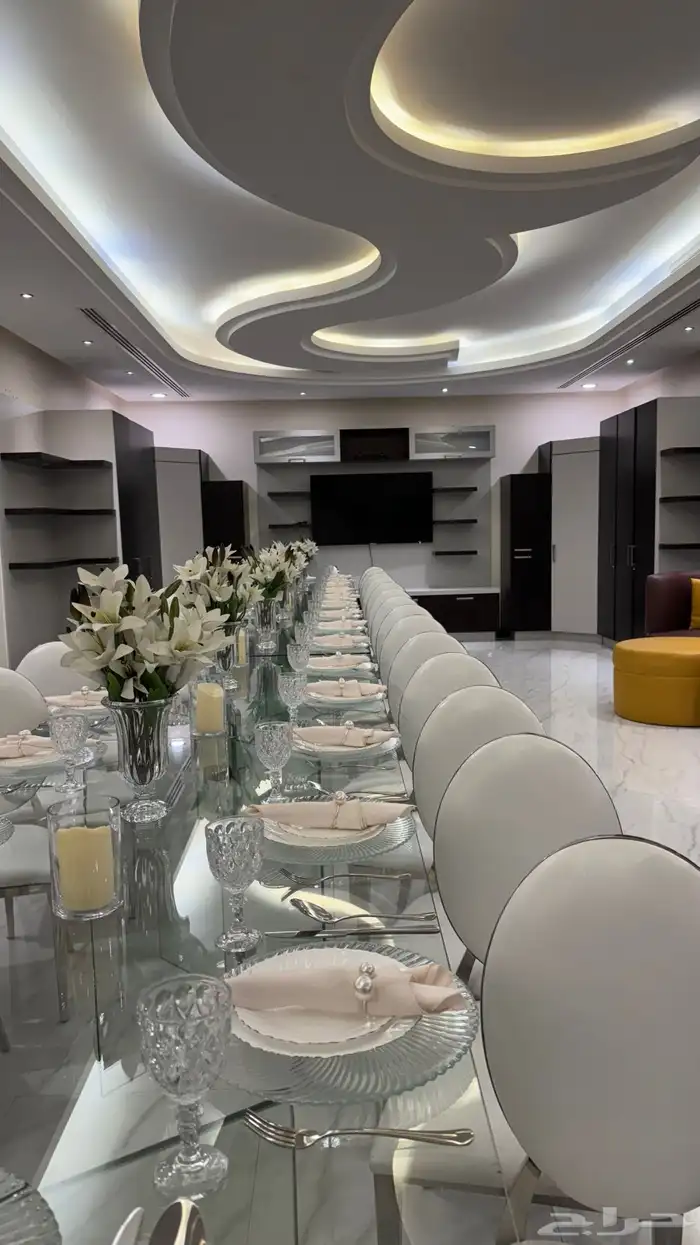 تنسيق طاولات الطعام وكراسي حفلات 19