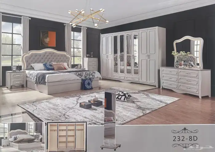 غرف نوم مودرن جديد 5