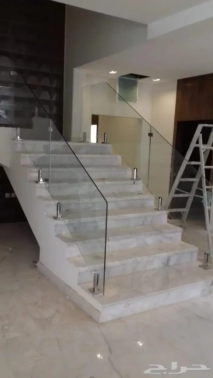 عرض خاص درابزين زجاج 12ملي سوكريت مع كونكتر ماركة زمكو 304 10