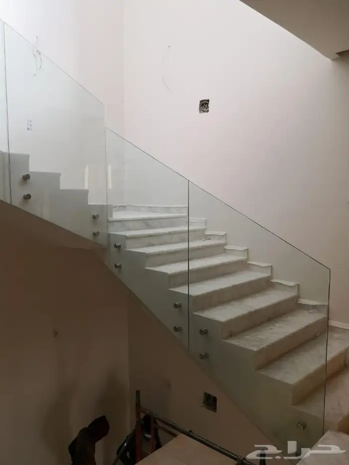 عرض خاص درابزين زجاج 12ملي سوكريت مع كونكتر ماركة زمكو 304 7