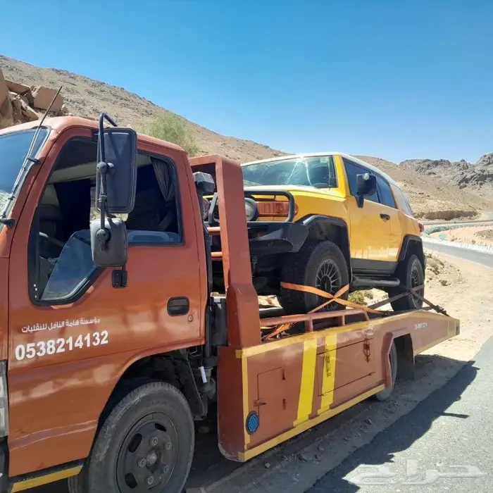 سطحه لنقل السيارات تبوك وخارجها 1