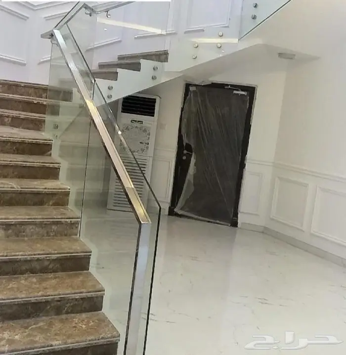 عرض خاص درابزين زجاج 12ملي سوكريت مع كونكتر ماركة زمكو 304 14