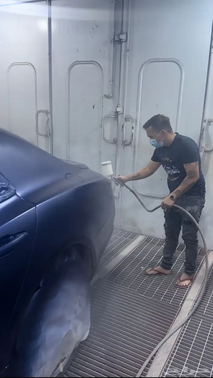 رش بوية الماني جودة ورشة سمكرة ميكانيكا   يوجد تابي و تامارا 11