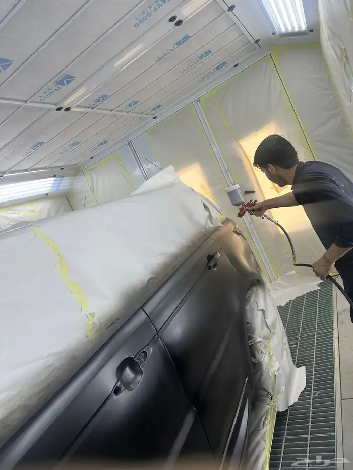 رش بوية الماني جودة ورشة سمكرة ميكانيكا   يوجد تابي و تامارا 44