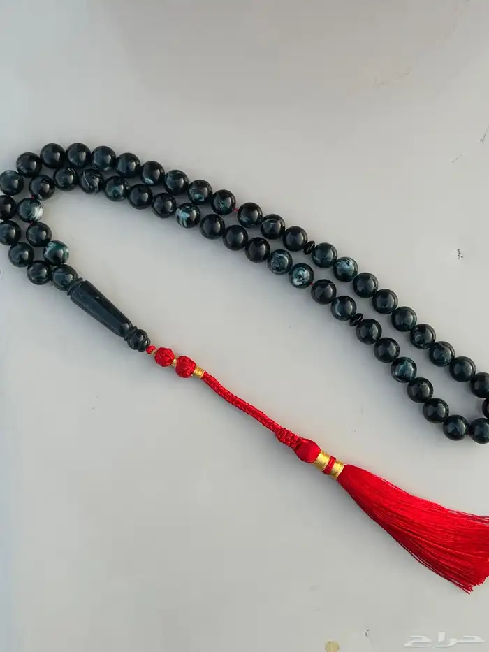 بكلايت كحلي مموج (سبحة)مسباح(تم البيع) 2
