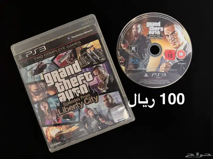 العاب GTA جراند ثيفت اوتو PS3 اكثر من جزء 1
