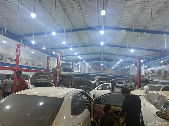 رش بوية الماني جودة ورشة سمكرة ميكانيكا   يوجد تابي و تامارا 25